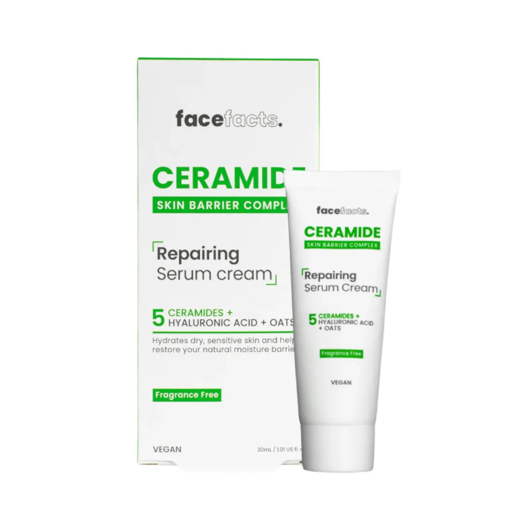 10. Face Facts Ceramide Crème Sérum Réparatrice 30ml