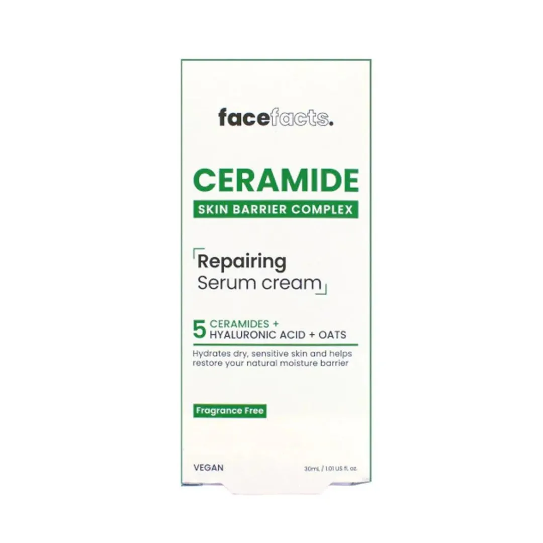 10. Face Facts Ceramide Crème Sérum Réparatrice 30ml