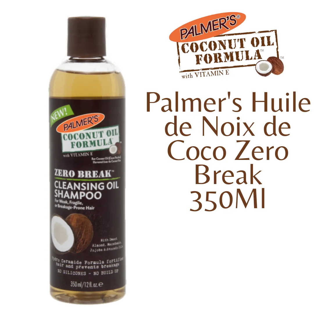 1.0 Palmer's Coconut Oil Formula Zero Break Cleansing Oil Shampoo 350ML