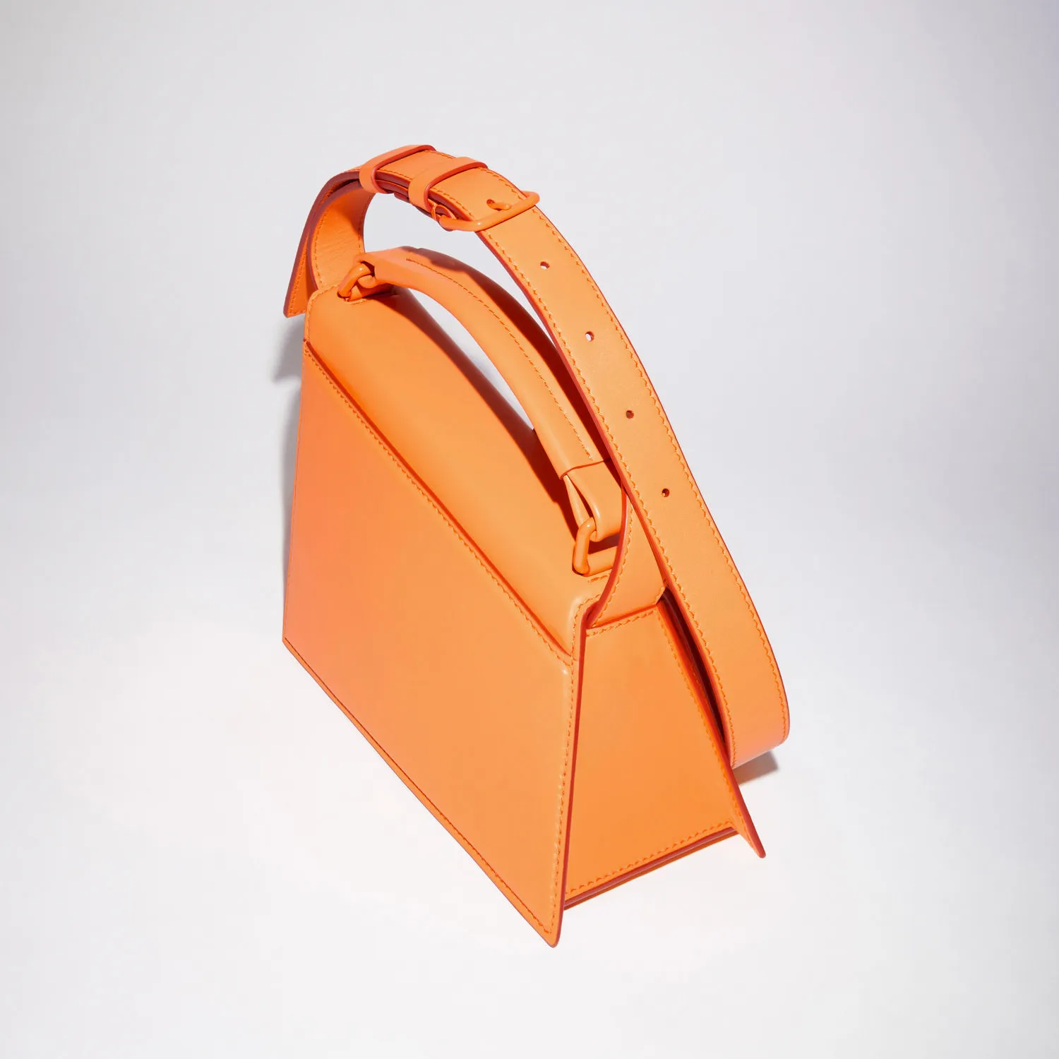 Acne Studios DISTORTED MINI BAG, Apricot Orange 