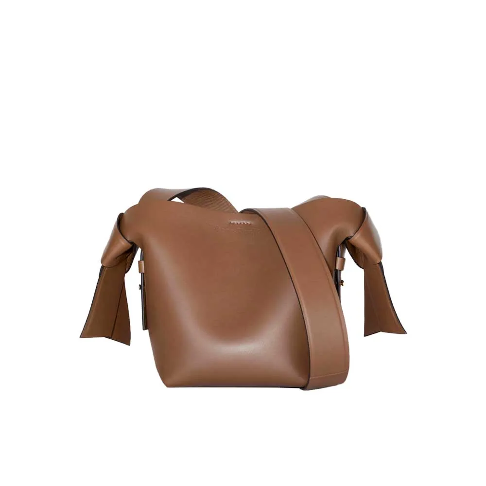 Acne Studios MUSUBI MINI BAG, Camel Brown 