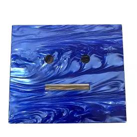 Acne Studios Rare Blue Marbled Vanessa Clutch or Trinket Box