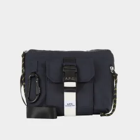 A.P.C. Trek Crossbody Bag - Dark Navy