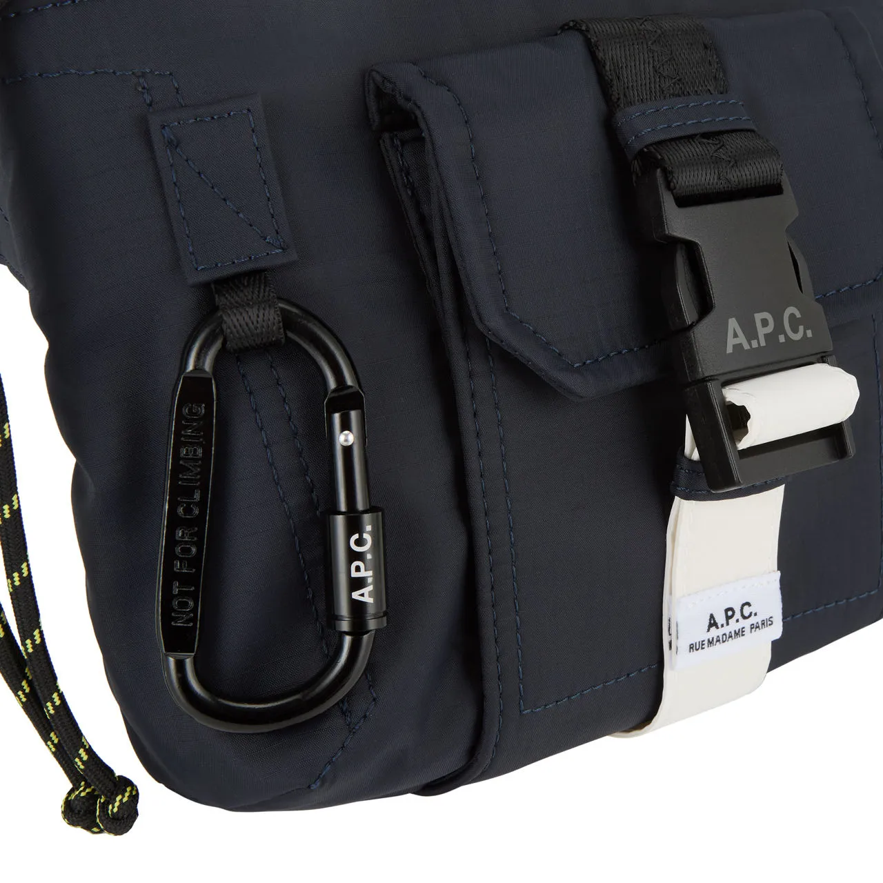 A.P.C. Trek Crossbody Bag - Dark Navy