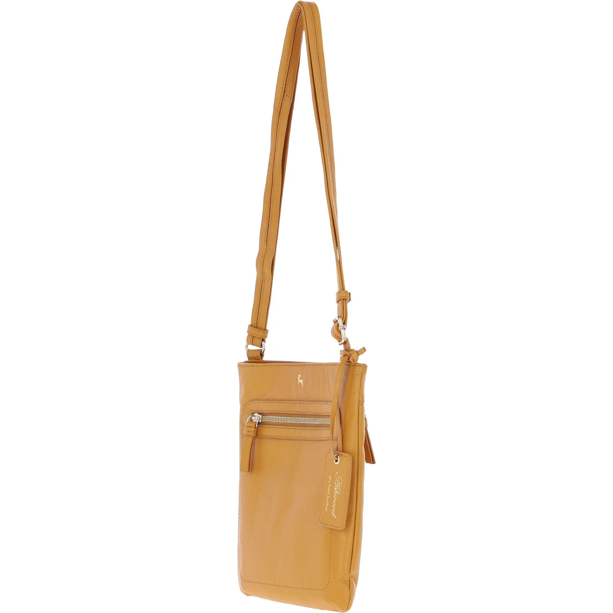 Ashwood Leather Crossbody Bag - Mustard: CB-3 (63014)