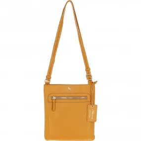 Ashwood Leather Crossbody Bag - Mustard: CB-3 (63014)