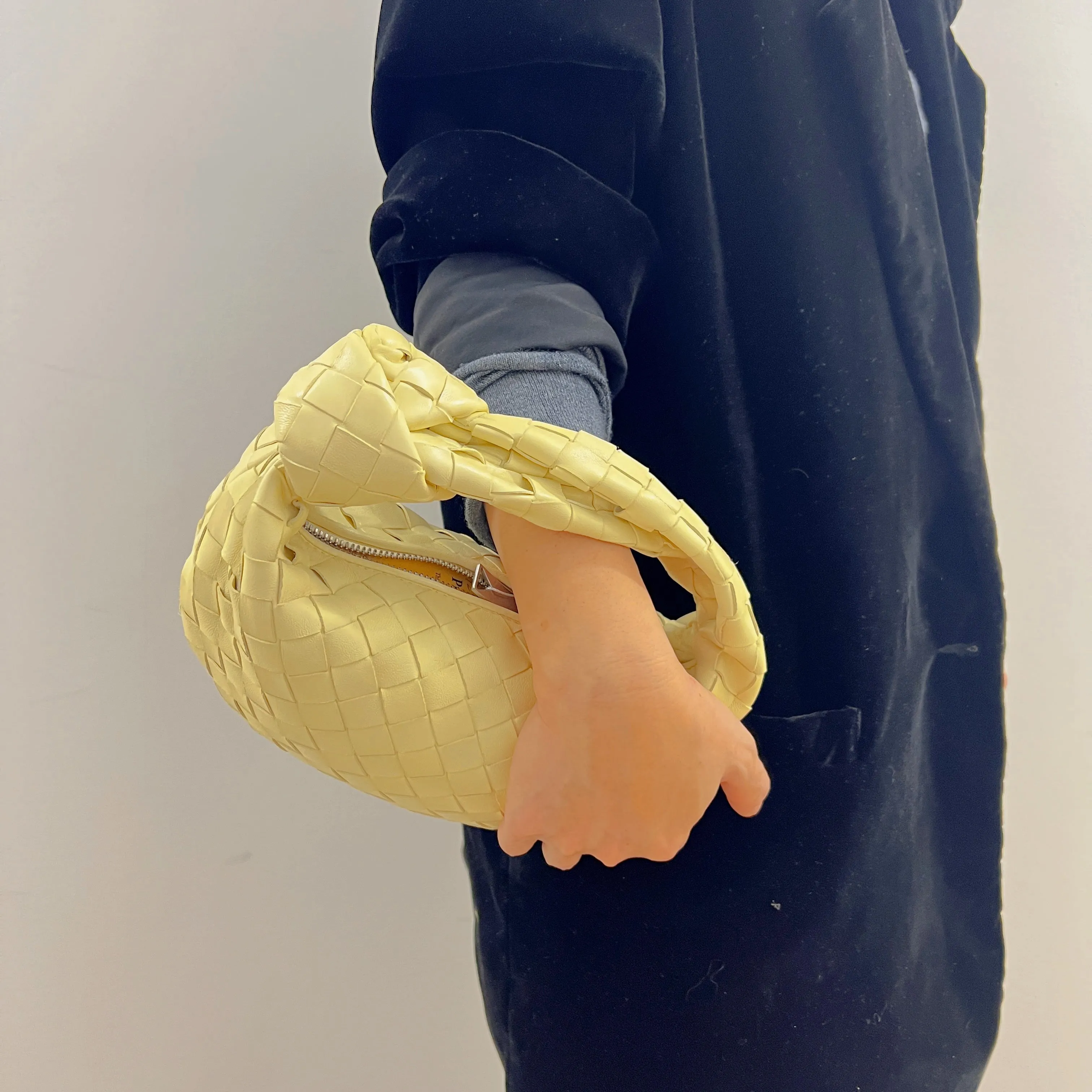 Bottega Veneta Mini Jodie Clutch Bag