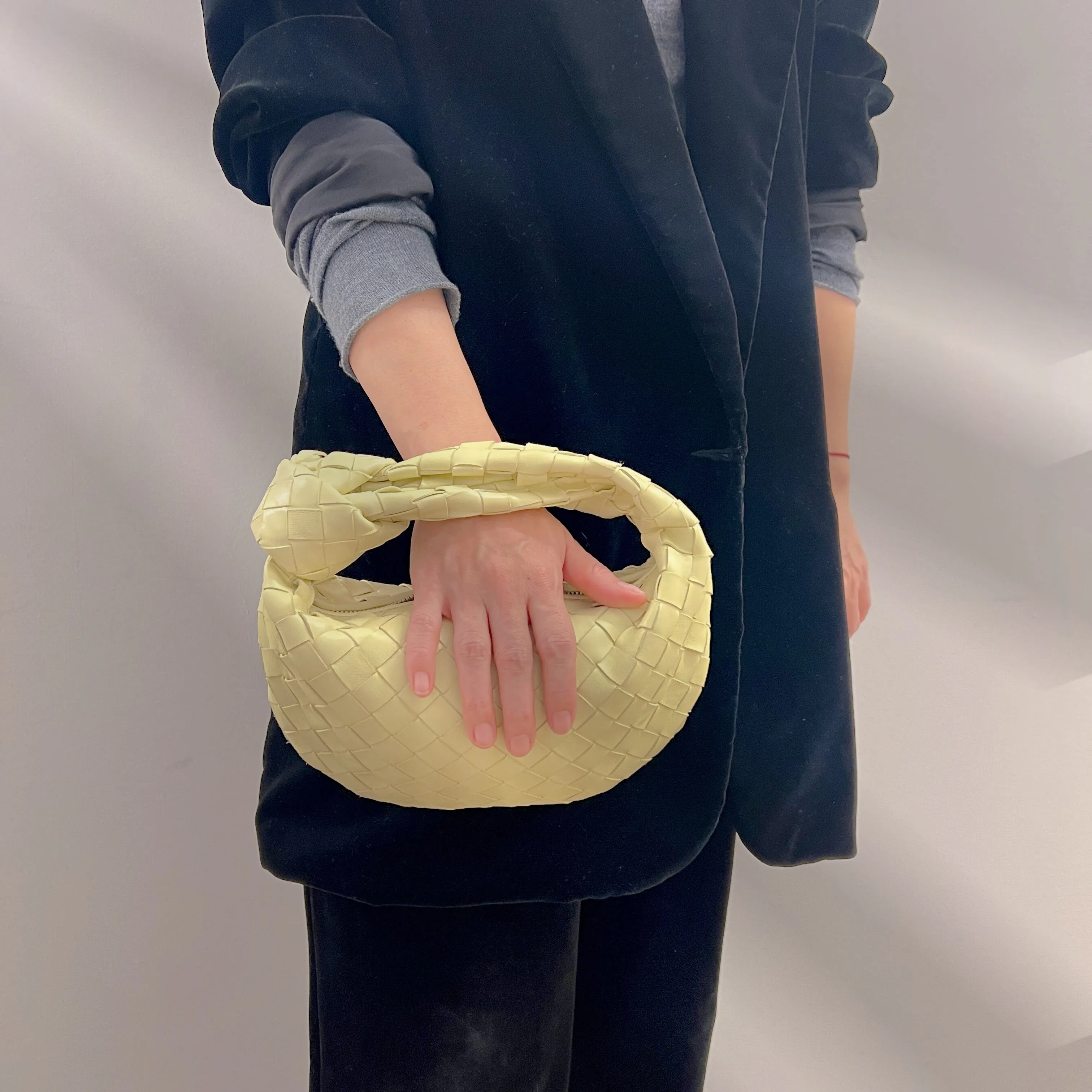 Bottega Veneta Mini Jodie Clutch Bag