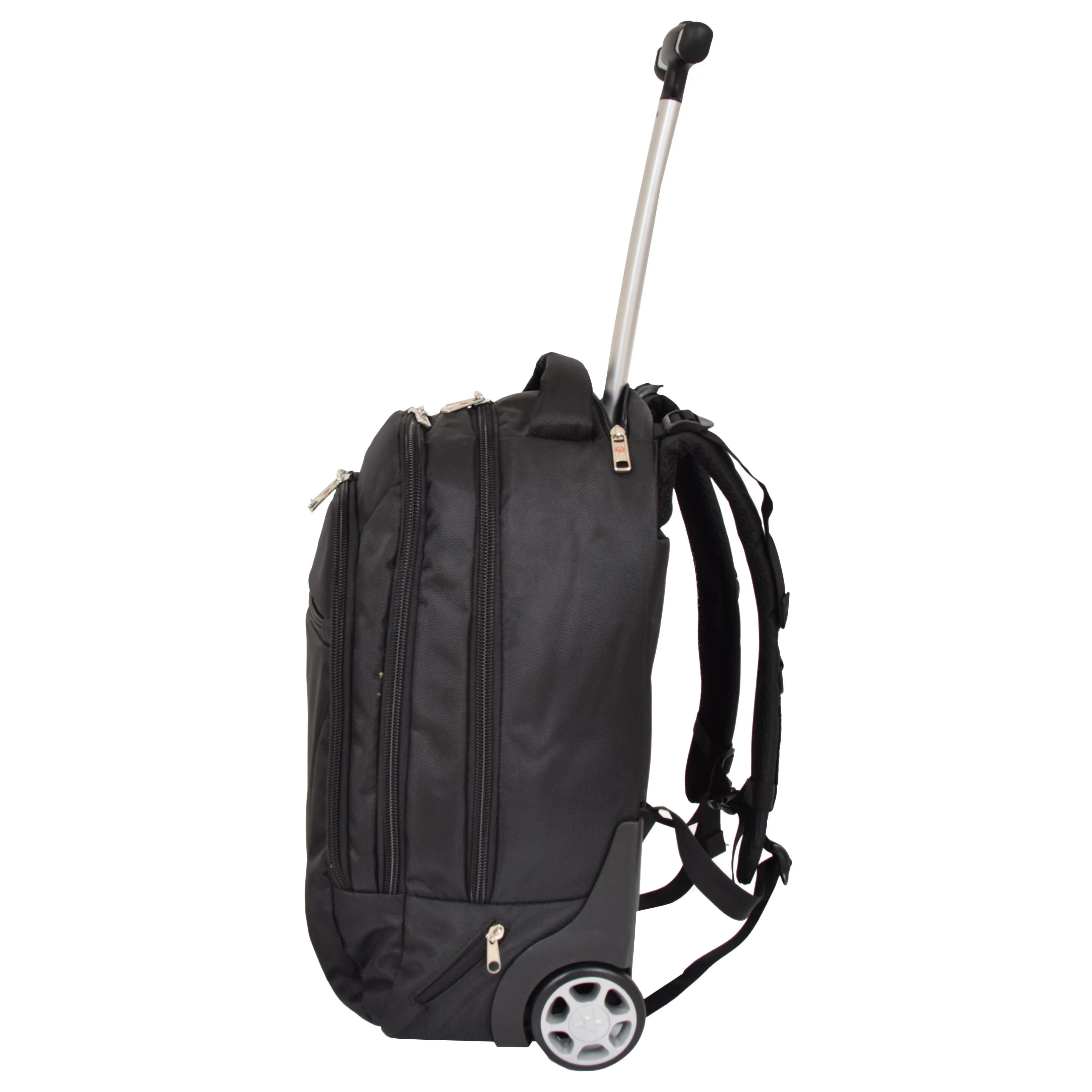 Cabin Size Backpack with Wheels H15 Black