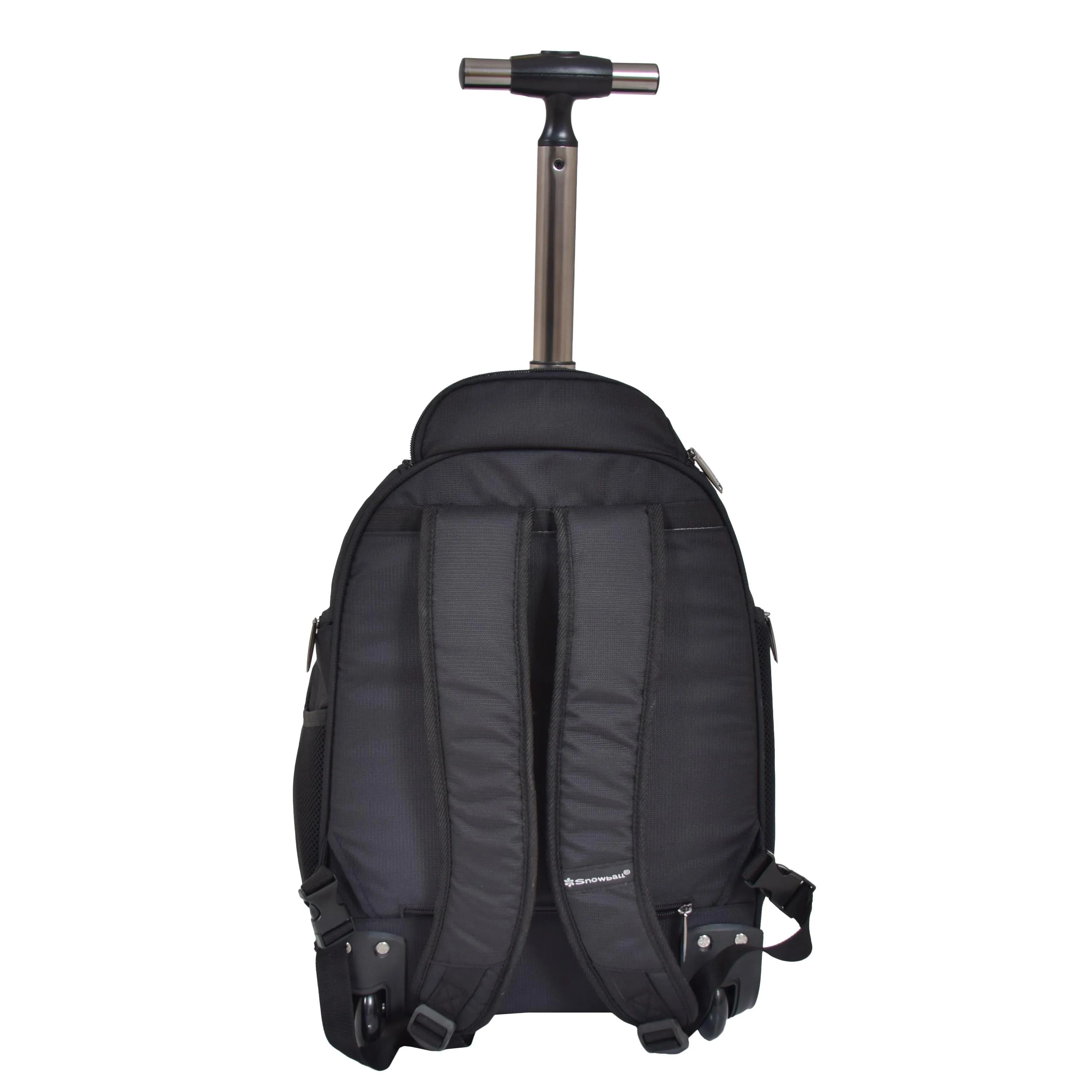 Cabin Size Backpack with Wheels H57 Black