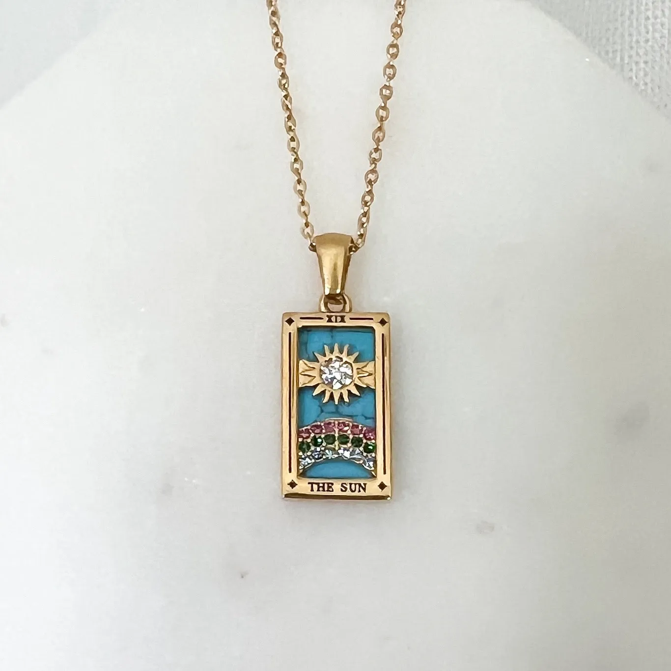 Celestial Manifestation Tarot Necklace - 10+ Designs!