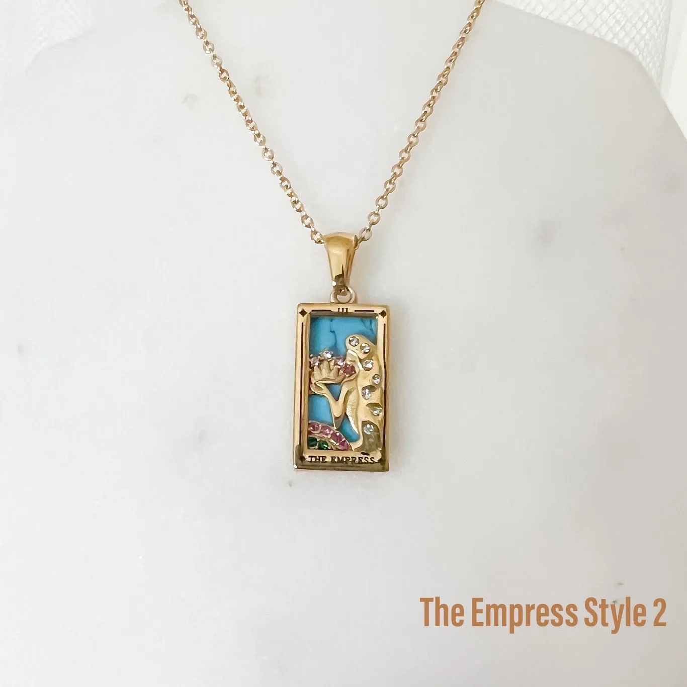 Celestial Manifestation Tarot Necklace - 10+ Designs!