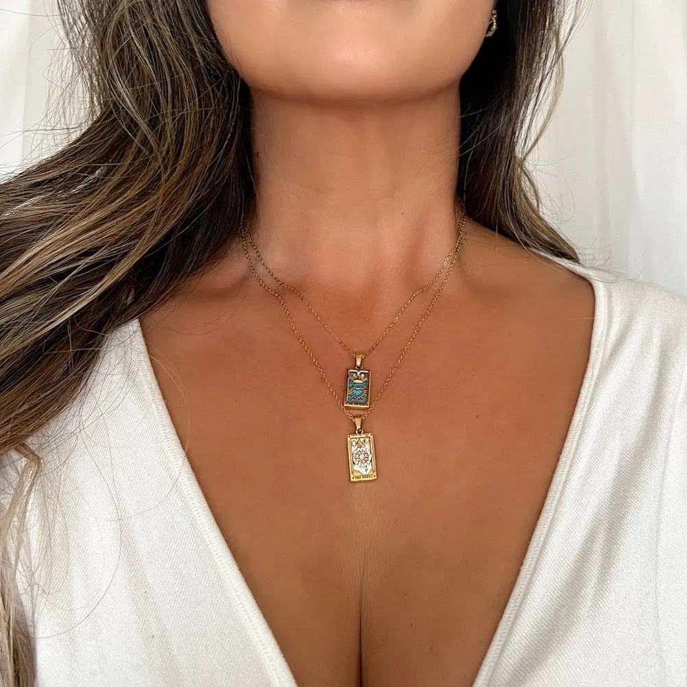 Celestial Manifestation Tarot Necklace - 10+ Designs!