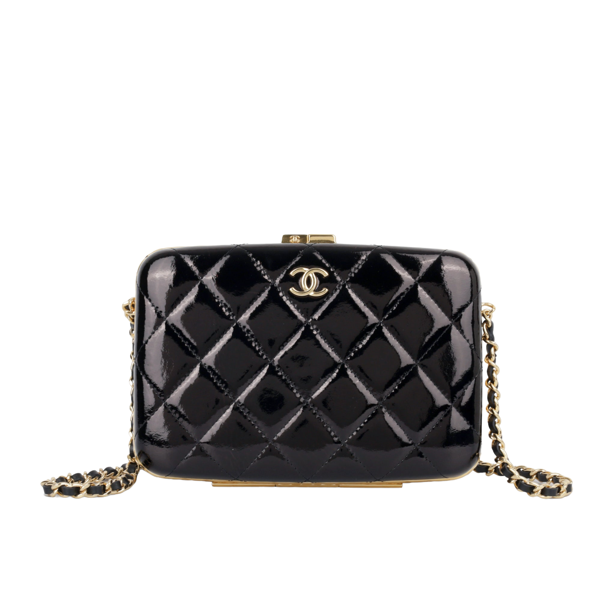 Chanel Box Clutch on Chain