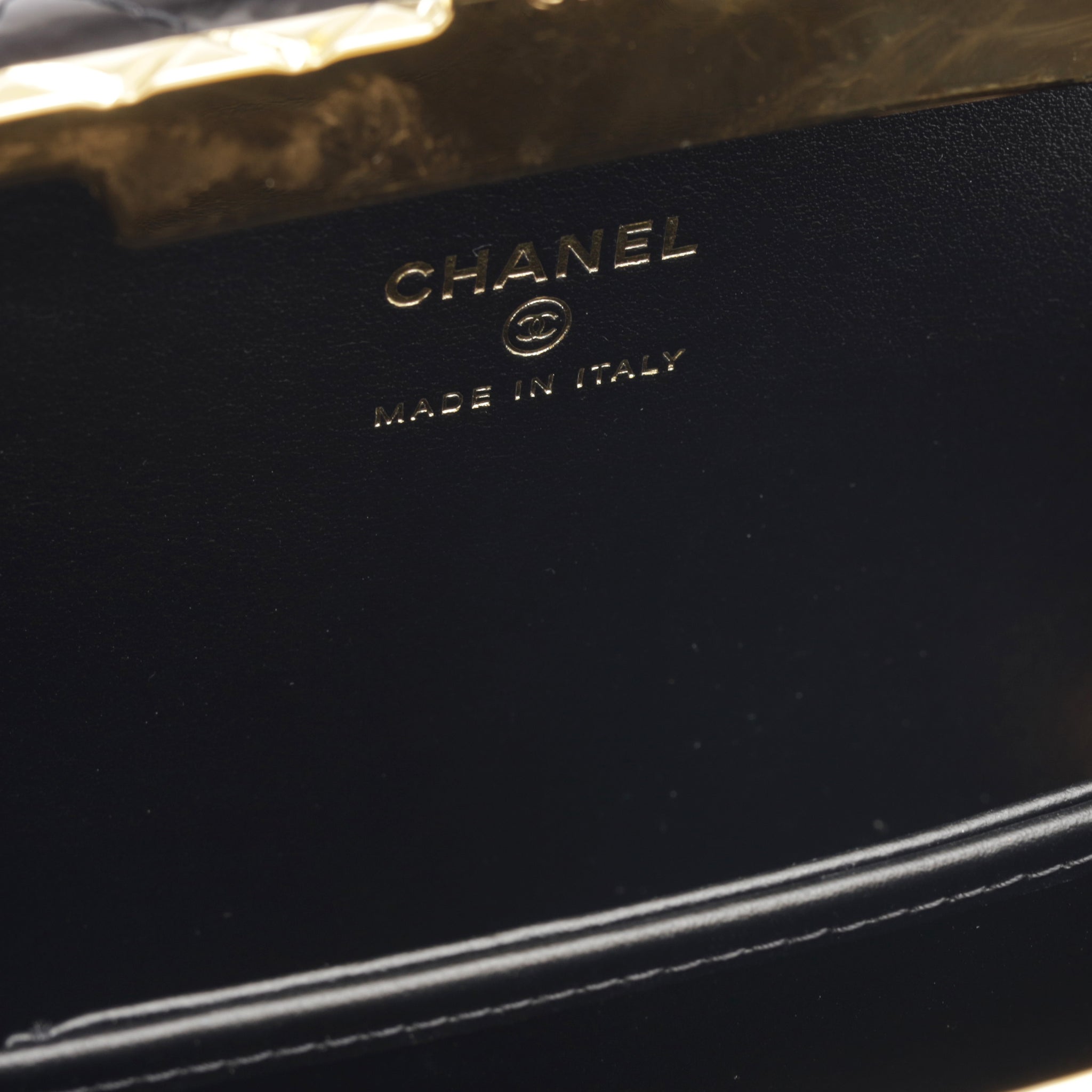 Chanel Box Clutch on Chain