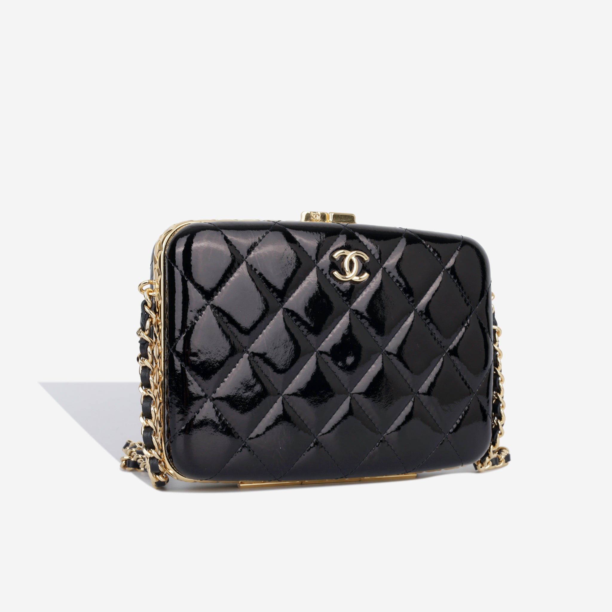 Chanel Box Clutch on Chain