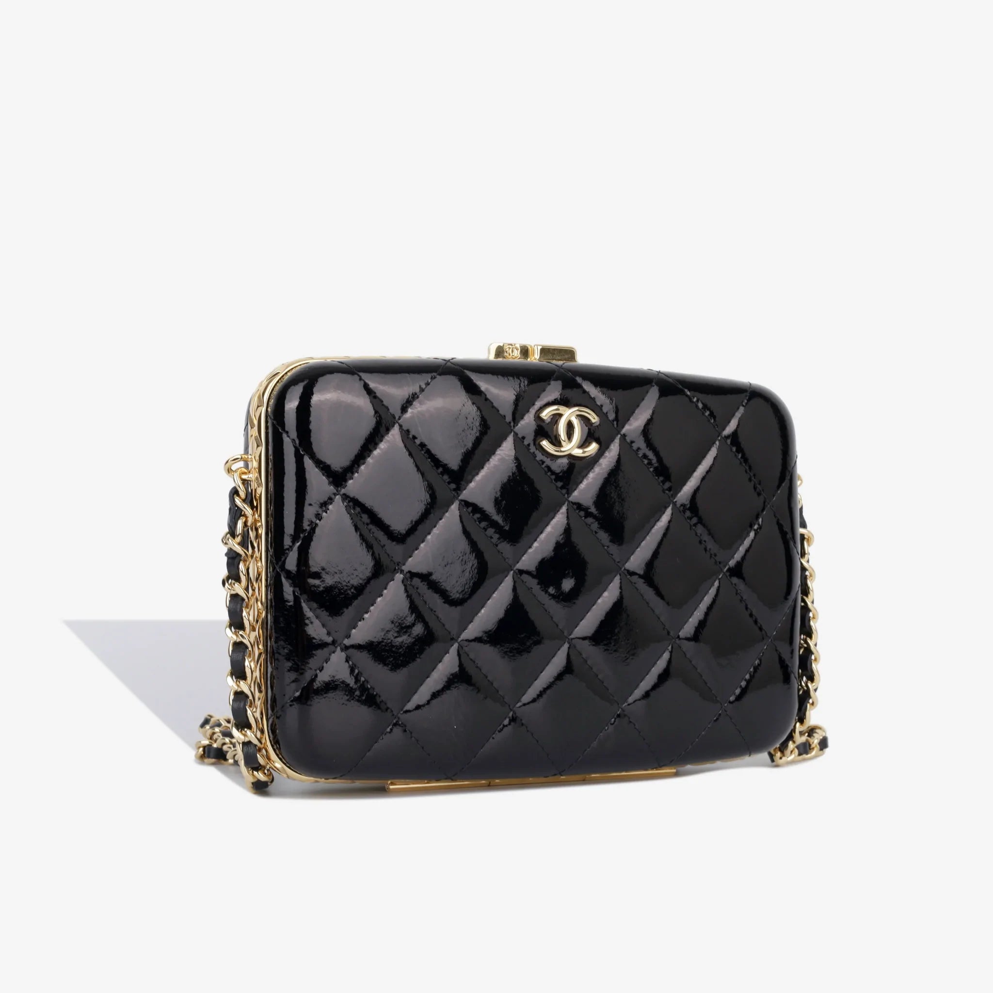 Chanel Box Clutch on Chain