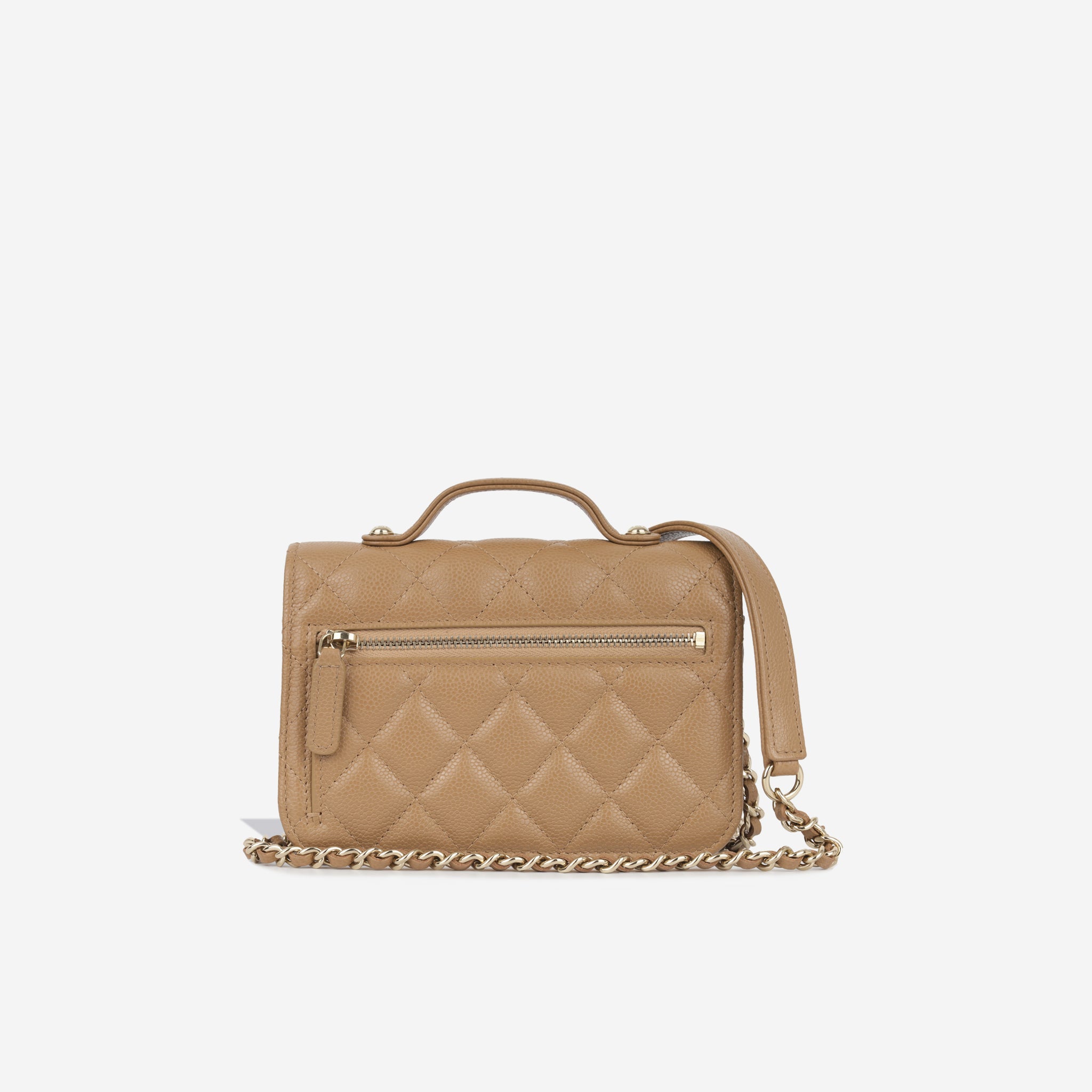 Chanel Mini Business Affinity Clutch on Chain