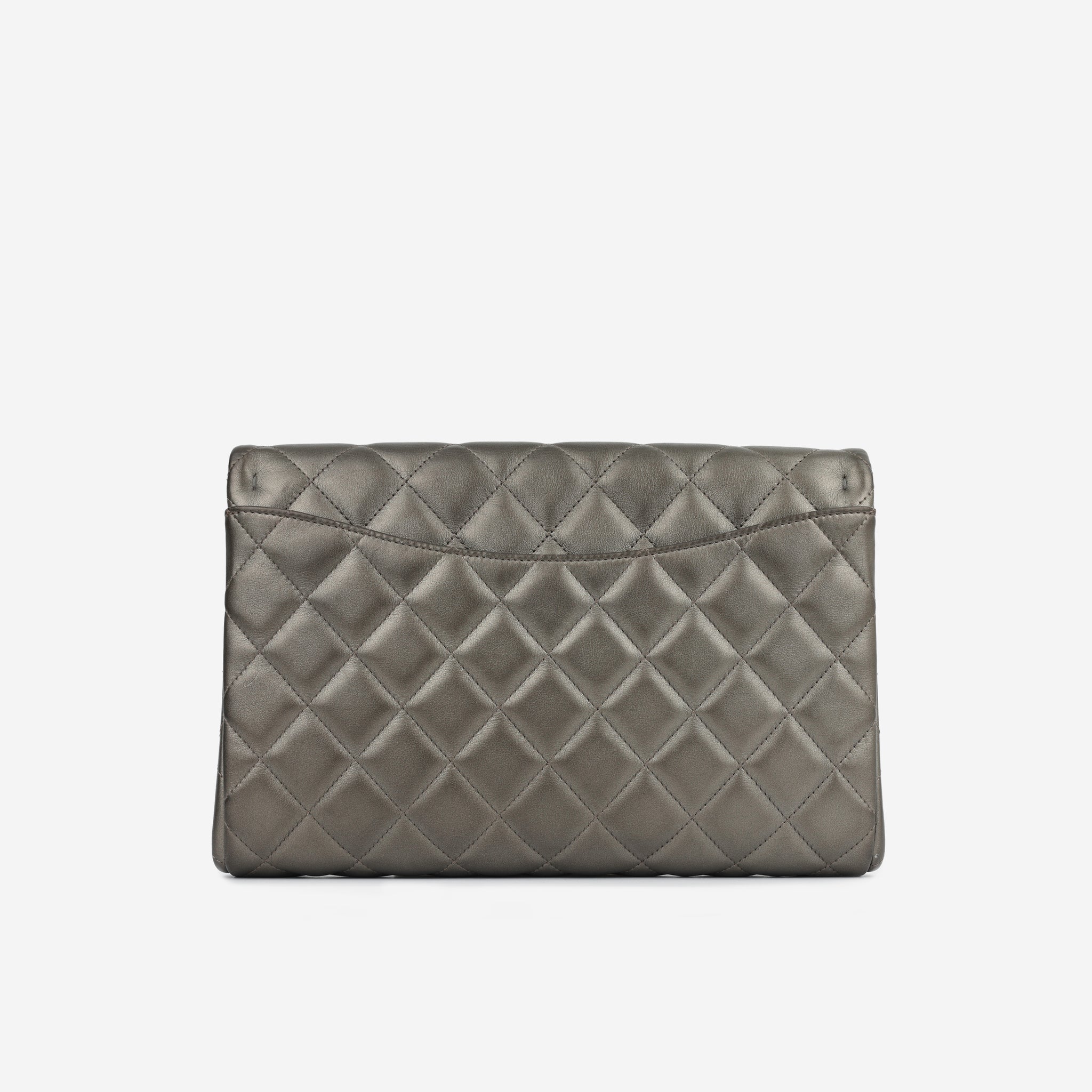 Chanel Timeless Clutch with Chain - Graphite