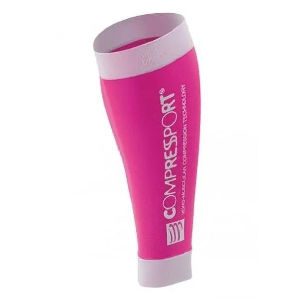 Compressport R2 Calf Guard Compression Pink