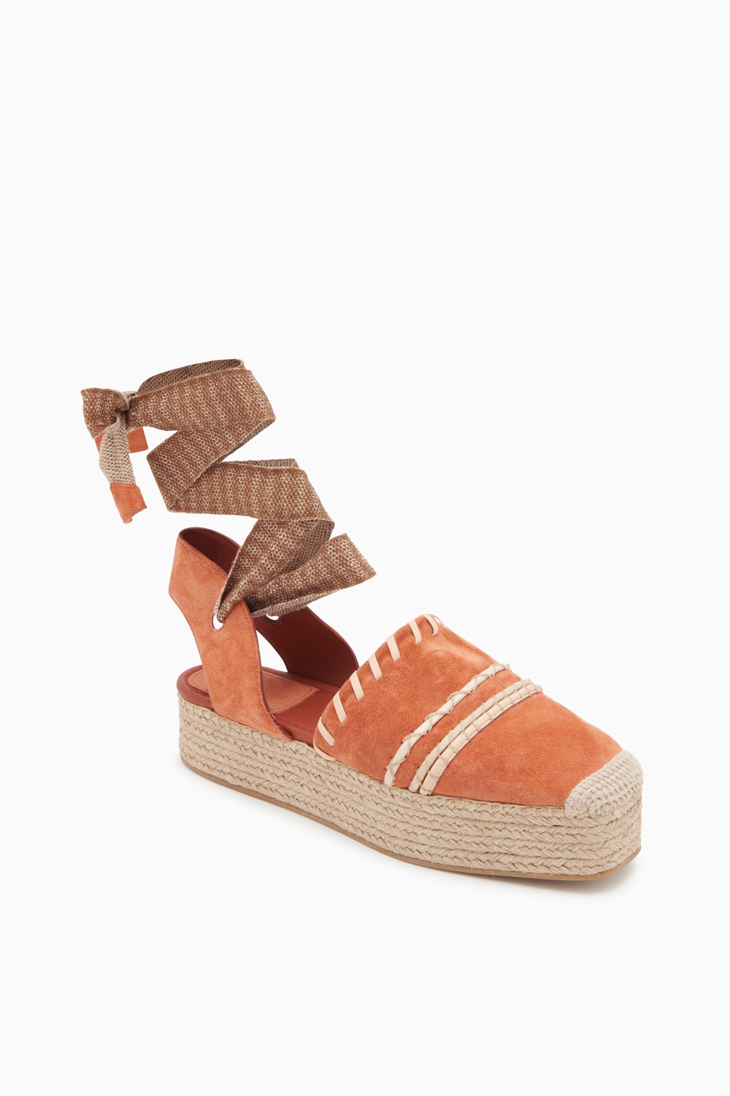 Concha Platform Espadrille - Henna