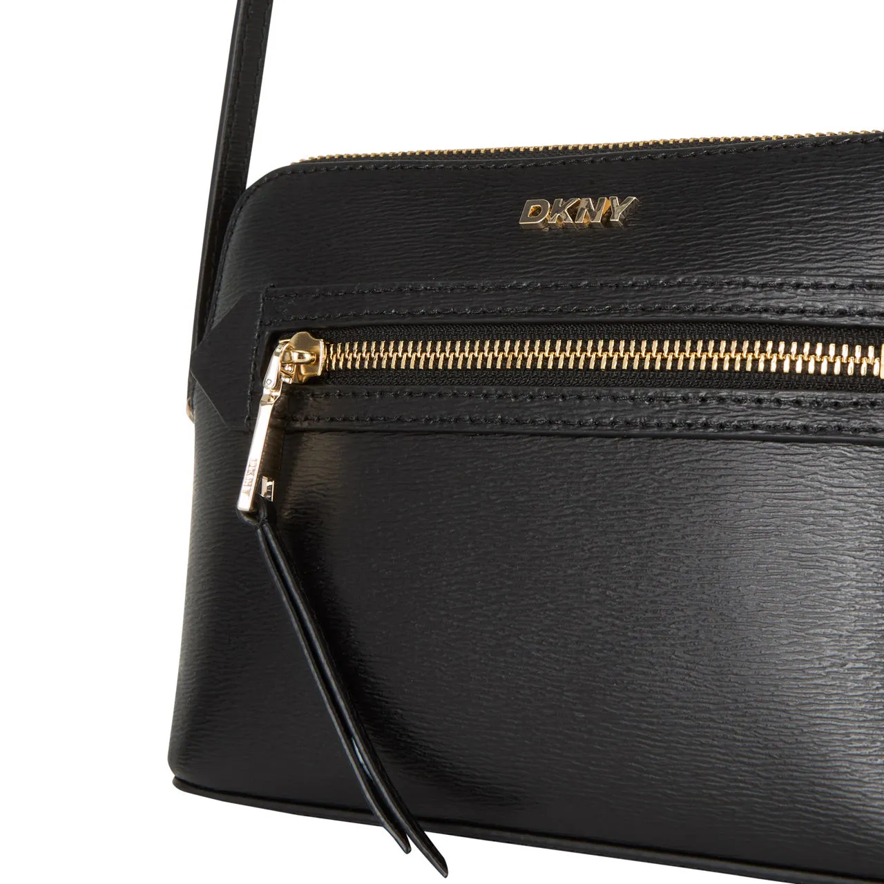 DKNY Bryant Dome Crossbody Bag - Black  Gold