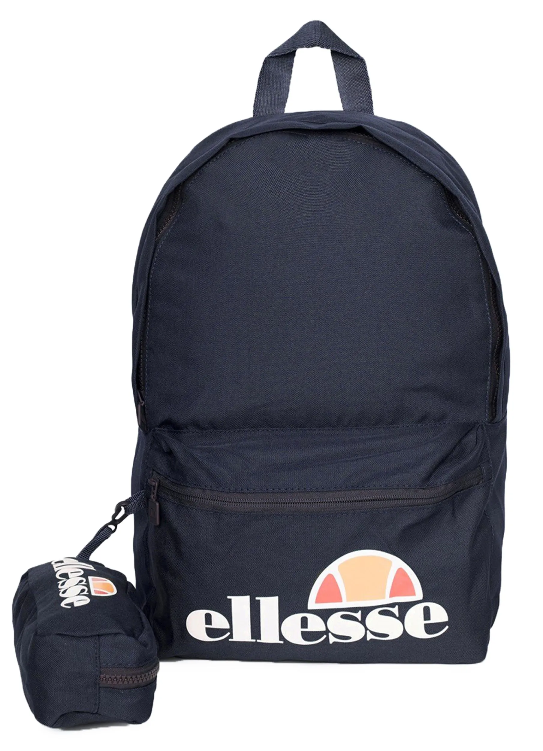 Ellesse Rolby School Backpack & Pencil Case Bag Navy