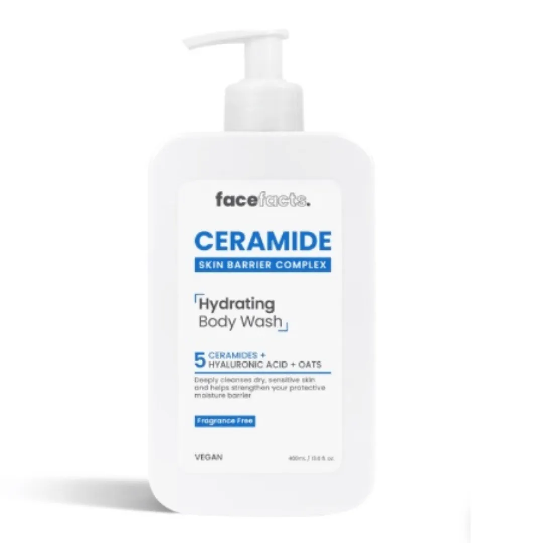 Face Facts Ceramide Gel douche hydratant pour le corps 400 ML