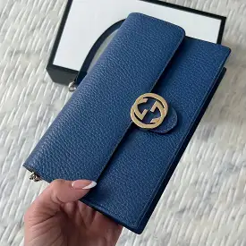 Gucci Interlocking GG Wallet On Chain Bag