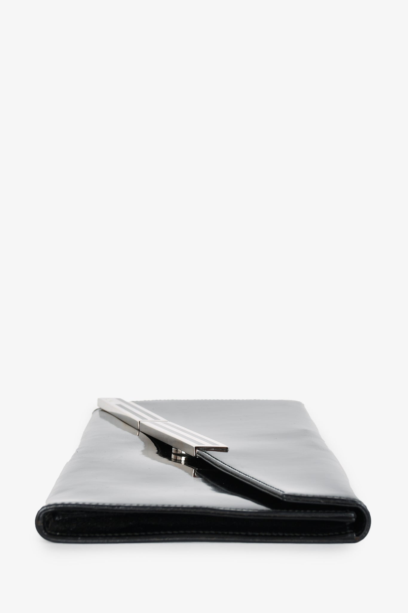 Gucci Patent Leather Sigrid Mirror Clutch