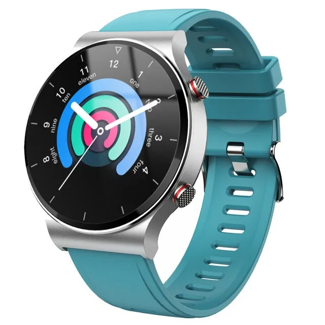 Heart Rate Monitor Bluetooth Call TWS Headset Music Sport Smartwatch