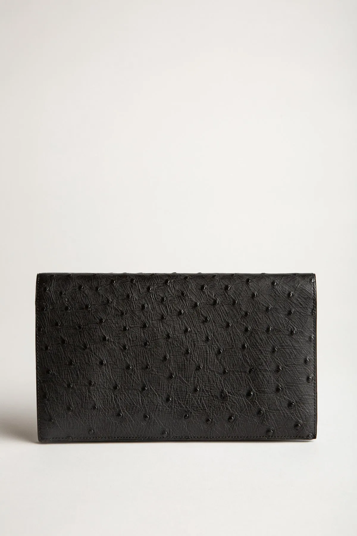 HERMS | 1970'S OSTRICH CLUTCH