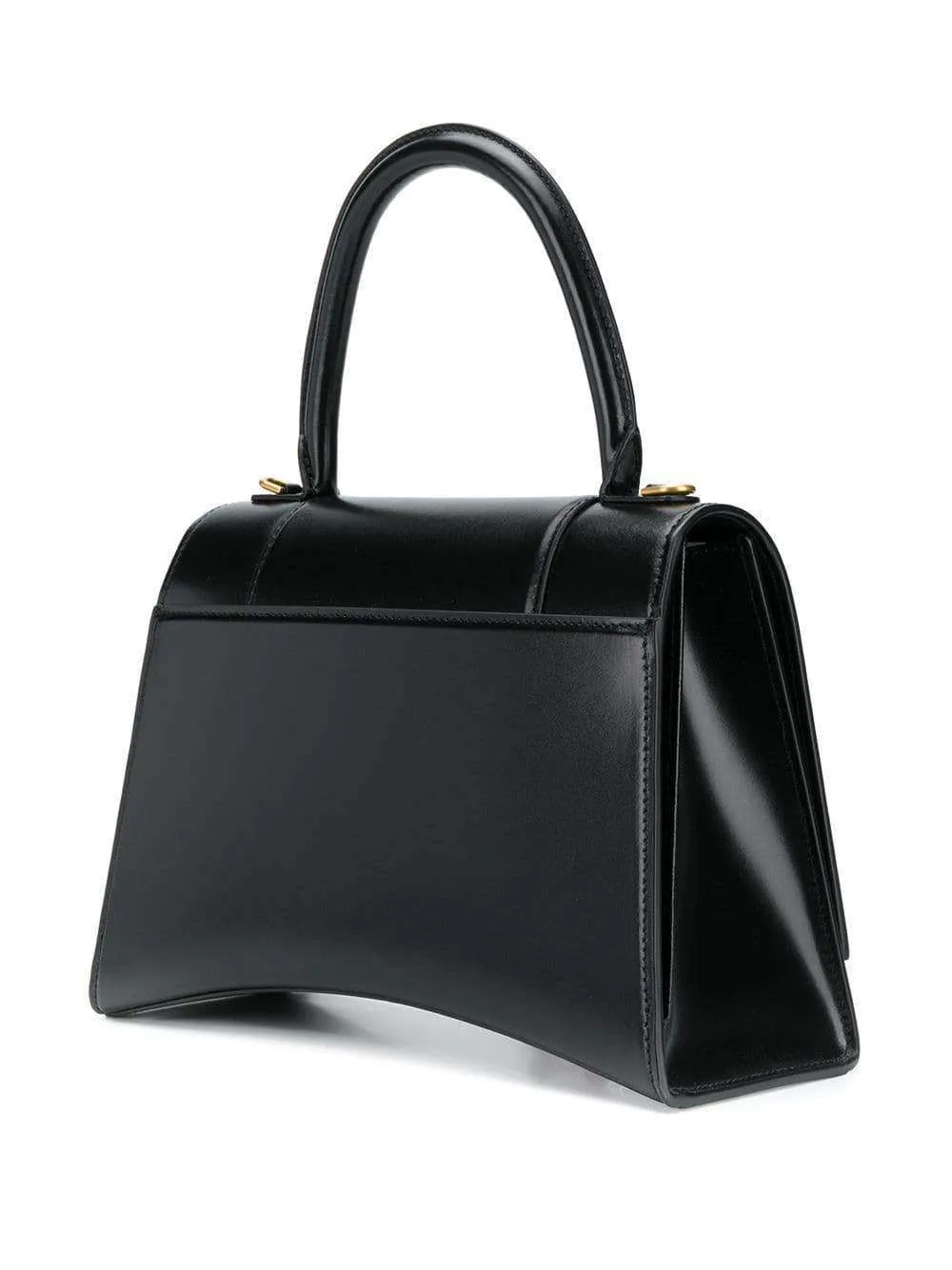 Hourglass Medium Handbag in Black