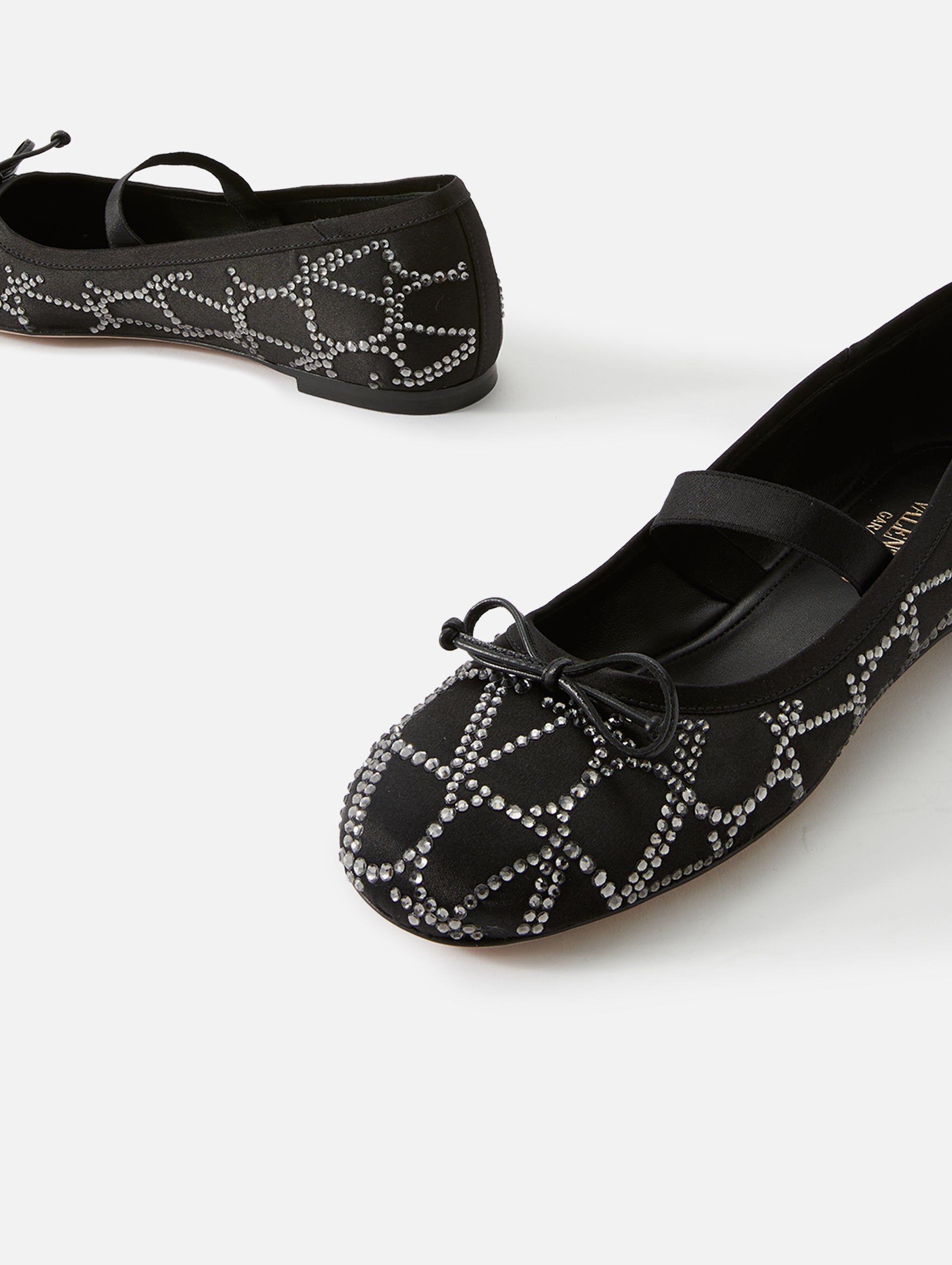 Iconic Crystal Ballerina Flat