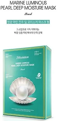 JM Solution Marine Luminous Pearl Deep Moisture Mask - 10 SHEETS