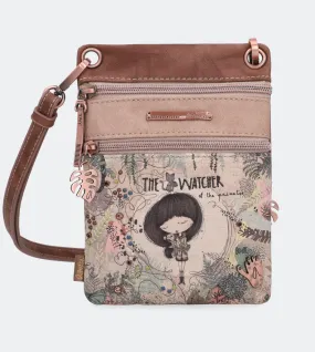 Jungle mini double compartment crossbody bag