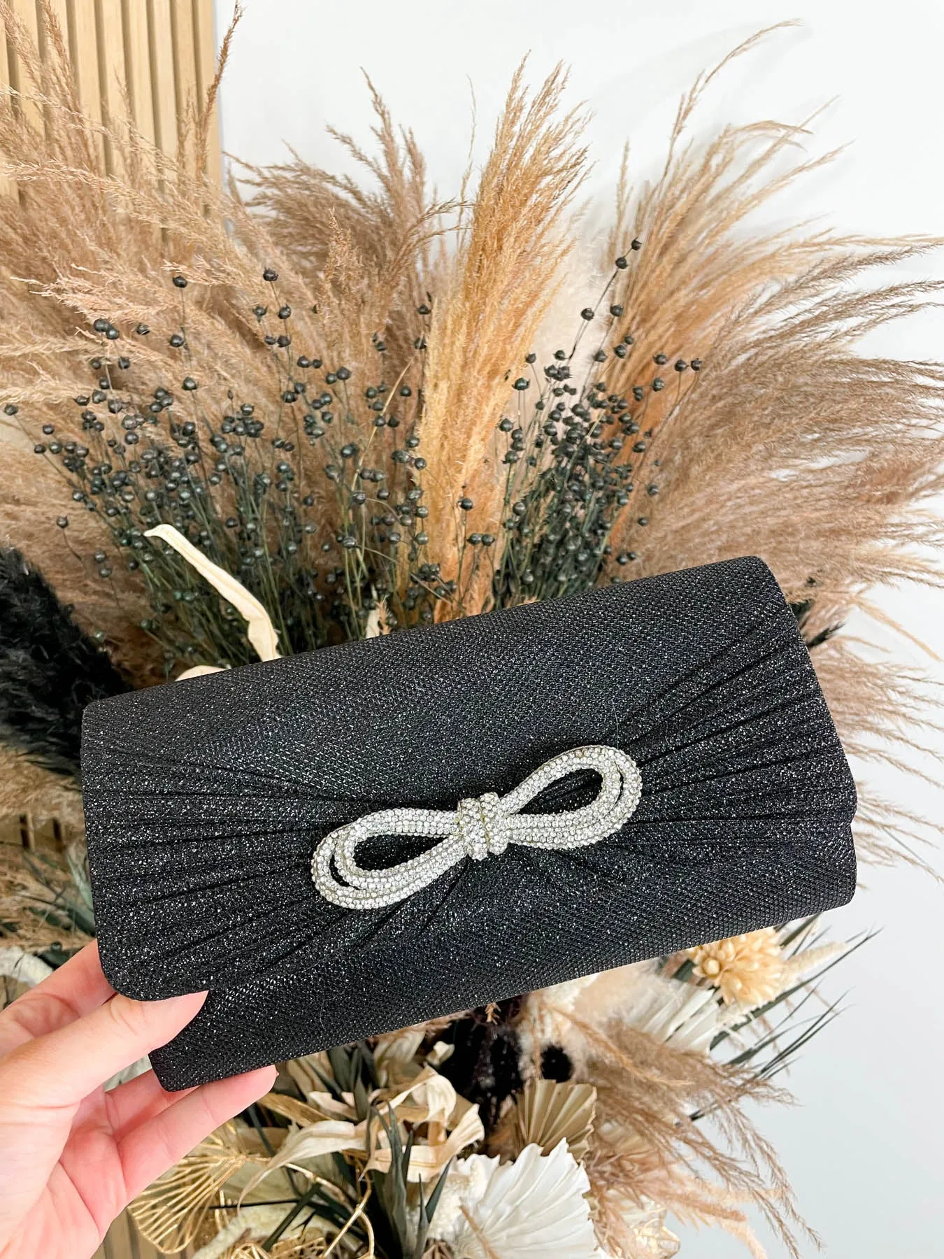 Kaz Bow Clutch - 3 Colours