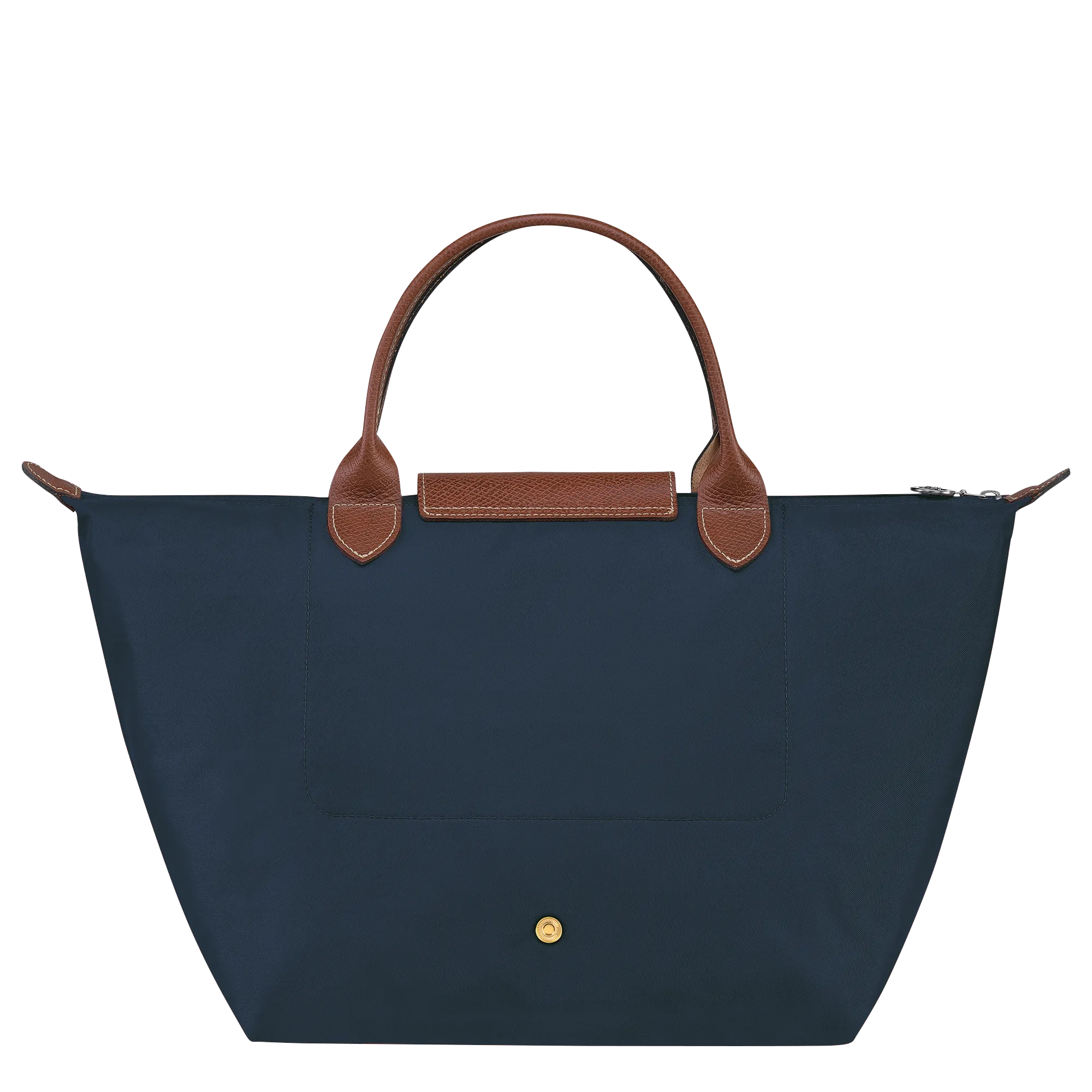 Le Pliage Original M Handbag Navy - Recycled canvas