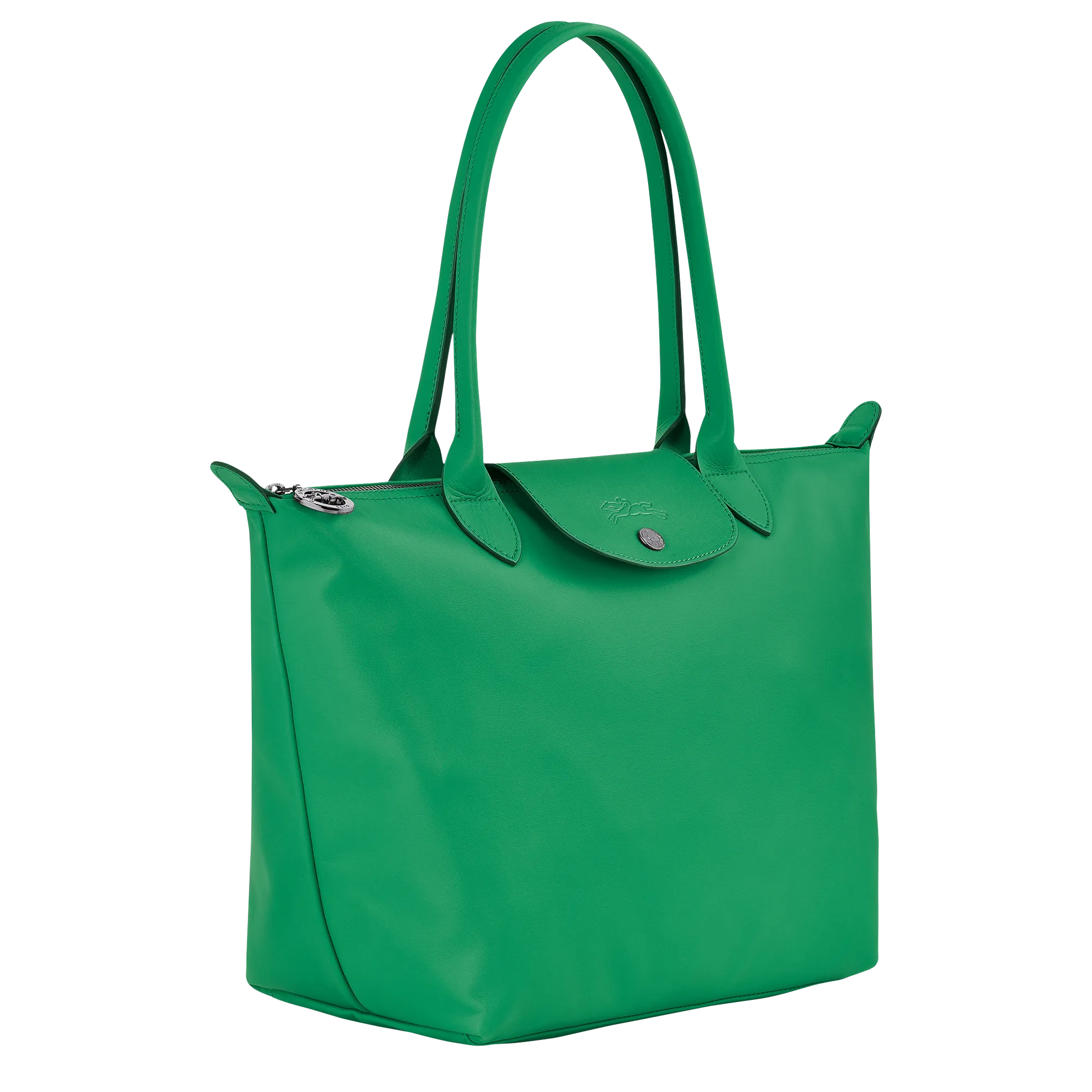 Le Pliage XTRA M Tote bag Green - Leather