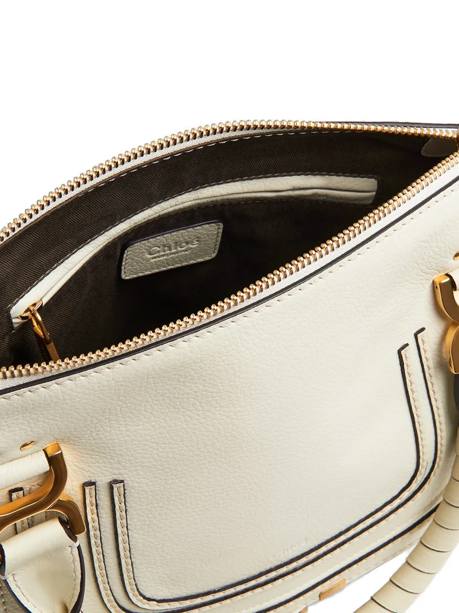 Marcie Handbag in Natural White