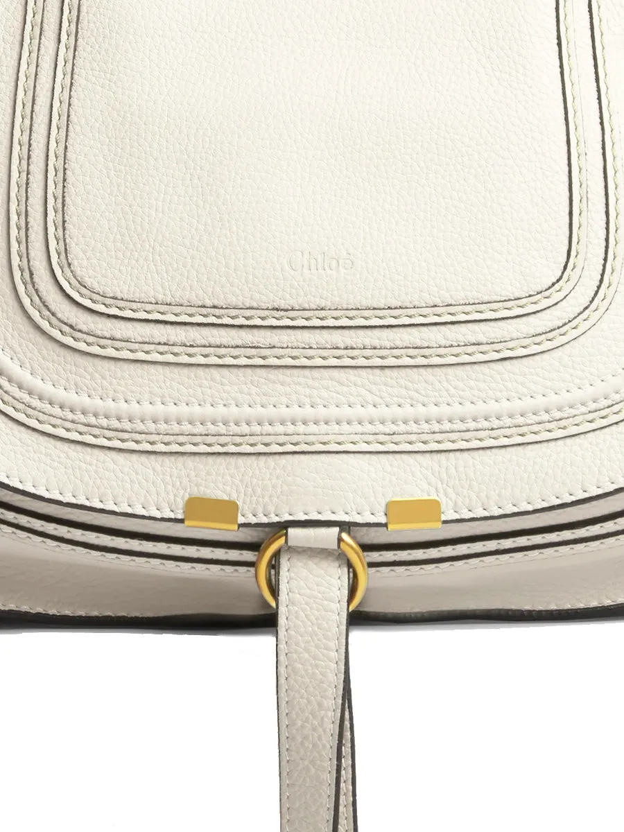 Marcie Handbag in Natural White