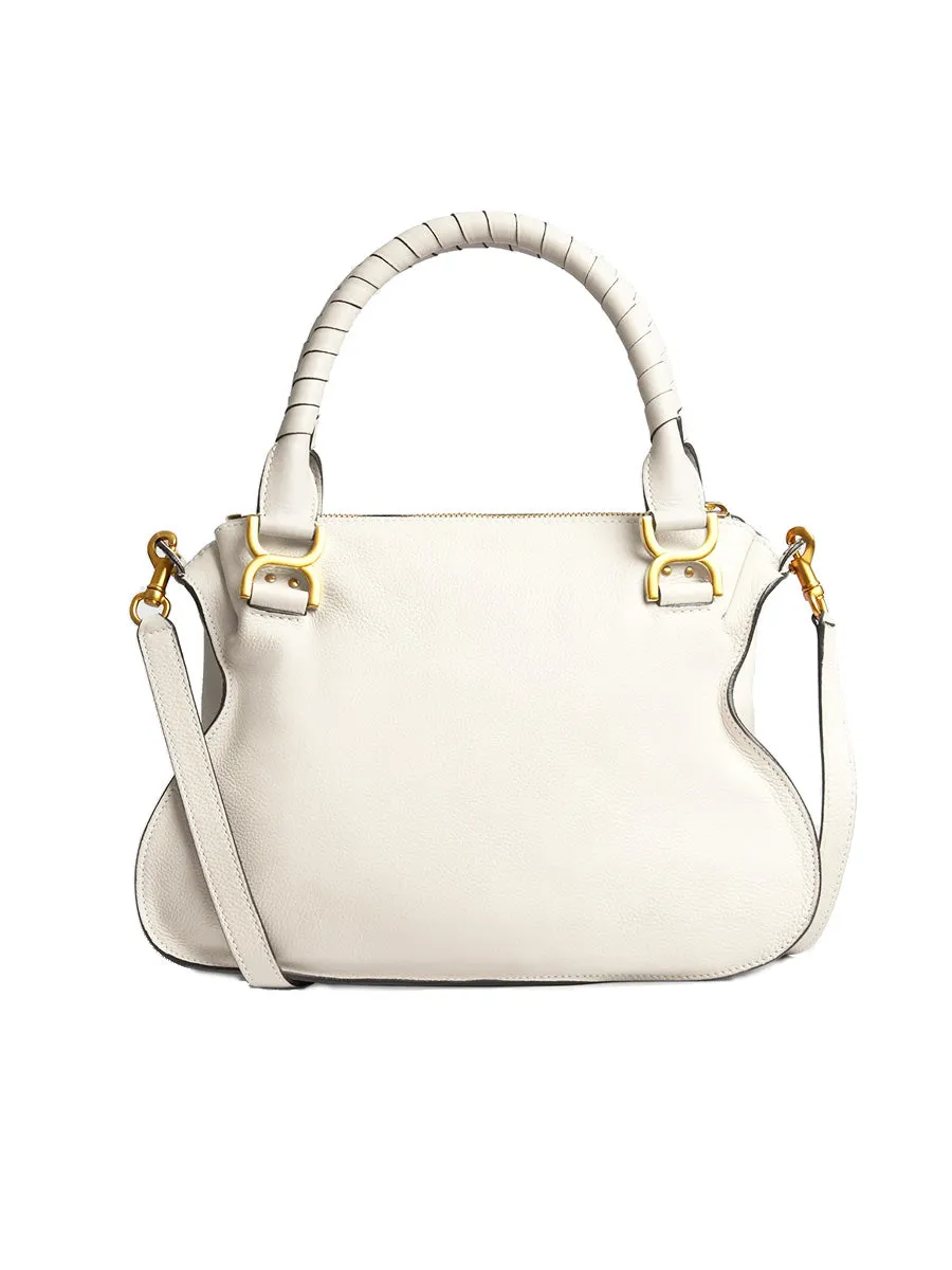 Marcie Handbag in Natural White