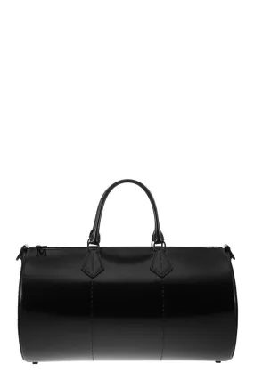 MAX MARA Stylish Brushed Black Clutch for the Fashion-Forward Women