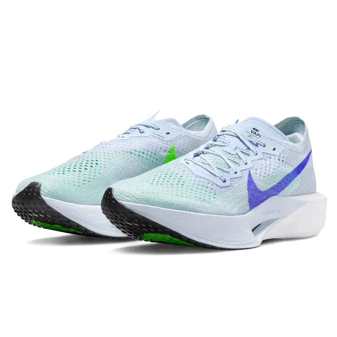 Mens Nike ZoomX Vaporfly Next% 3 - Football Grey / Racer Blue