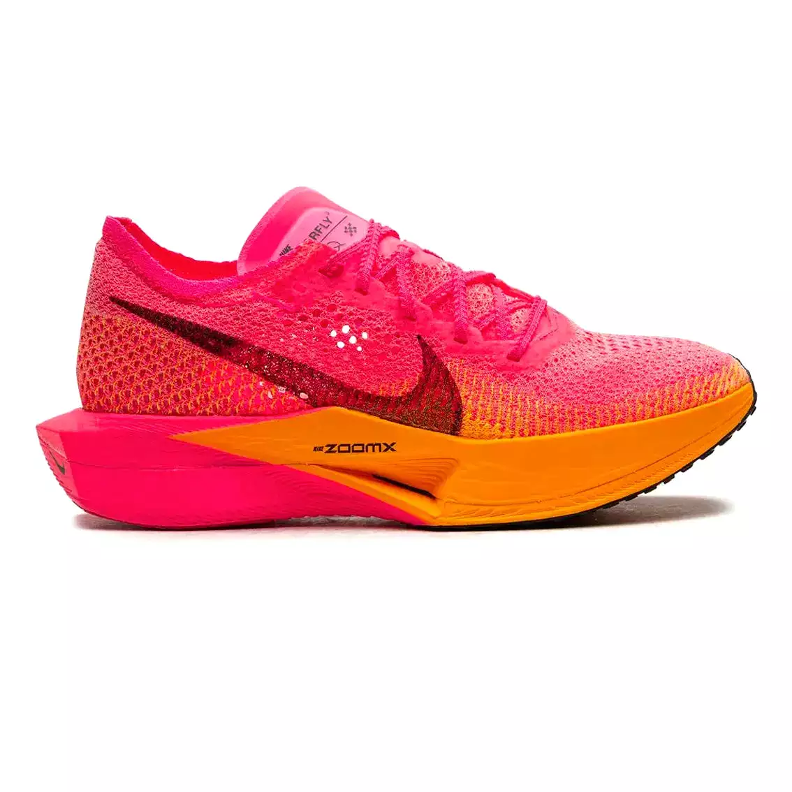 Mens Nike ZoomX Vaporfly Next% 3 - Hyper Pink / Black / Laser Orange