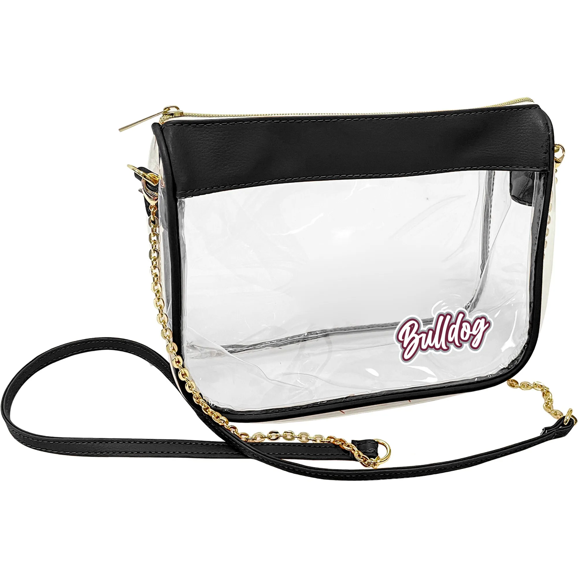 Mississippi State Bulldogs Hype Stadium Crossbody Clear Bag