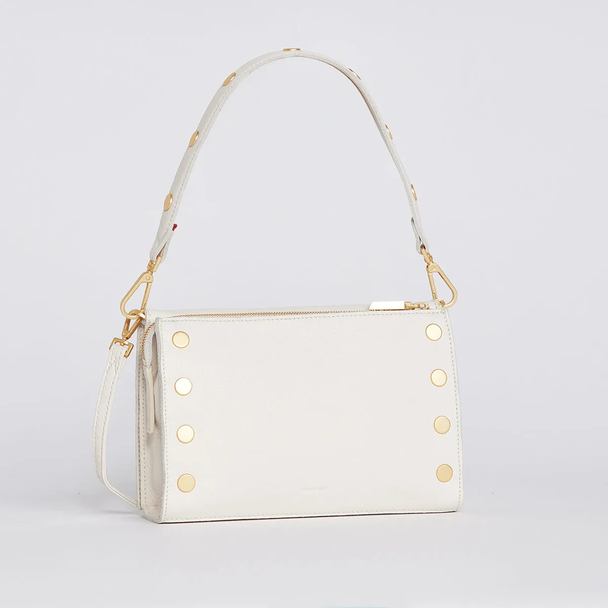 Montana Clutch | Calla Lily White/Brushed Gold | Sml