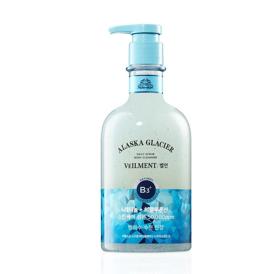 On The Body Veilment Natural Spa Alaska Glacier Scrub Body Cleanser