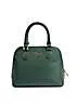 Paradox London Opera Green Faux Leather Top Handle Tote Bag