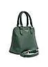 Paradox London Opera Green Faux Leather Top Handle Tote Bag